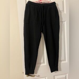 CROWN JEWEL Women's Black Jogger Pants